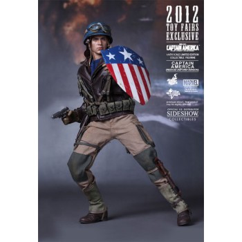 Captain America - Rescue Version sideshow Comic-Con 2012 Exclusive 30cm